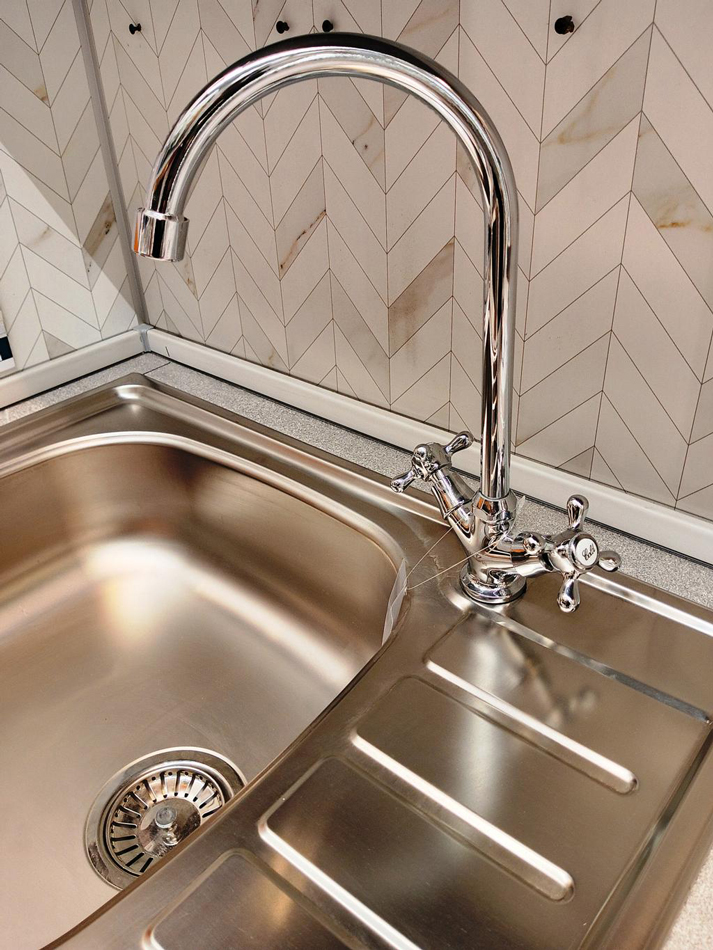 Faucet repair upgrade done by BG Plumbing