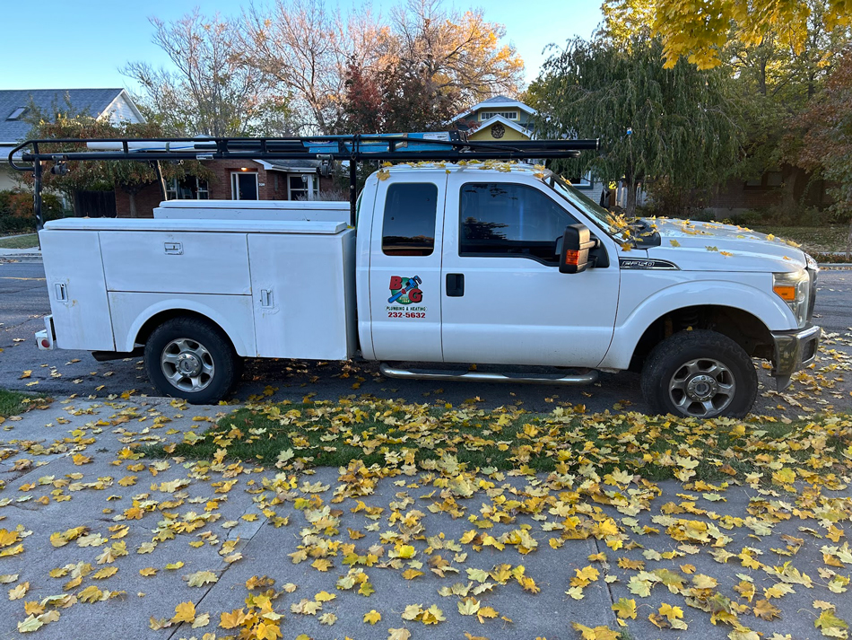 B&G Plumbing Truck